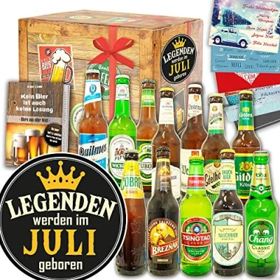 Abbildung von Legenden Juli 12x Bier Welt und DE Geschenke für
