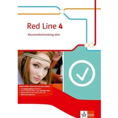 Abbildung von Red Line 4: Klassenarbeitstraining aktiv mit Mediensammlung Klasse 8 (Red Line. Ausgabe ab 2014)