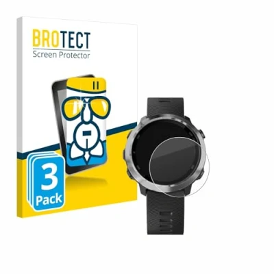 Abbildung von BROTECT Schutzglas für Garmin Forerunner 645/645 Music (3 Stück) Schutzfolie Panzer Folie Glas [Extrem Kratzfest 9H, Anti Fingerprint,