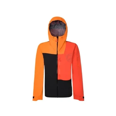 Abbildung von Rock Experience Alaska Man Jacket Caviar/Persimmon Orange/Cherry Tomato M