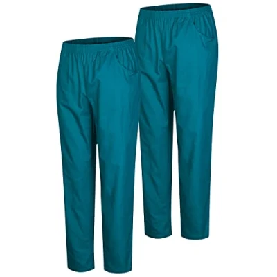 Abbildung von MISEMIYA Packung 2 Stück Unisex SANITÄRHOSE MEDIZINISCHE Uniformen SANITÄR Arbeitshose Ref. 8312 * Large, Grün 3B 21