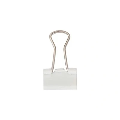 Abbildung von PAINT IT EASY NEU Foldback Klammern weiß, 15 mm, 24 Stück