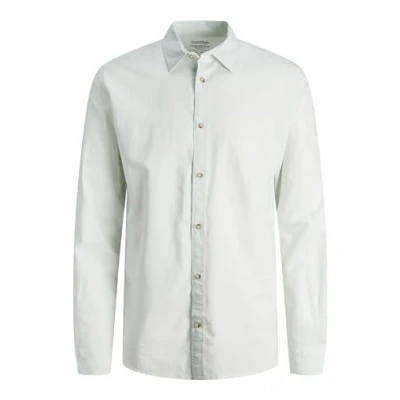 Abbildung von Jack &amp; Jones Hemd, Herren, Größe: Large, Soothing sea