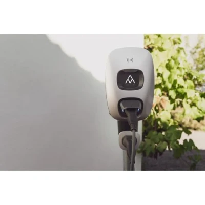Abbildung von Charge Amps Dawn Wallbox, 22kW, 3 Polig, 32A, Silber (130297)