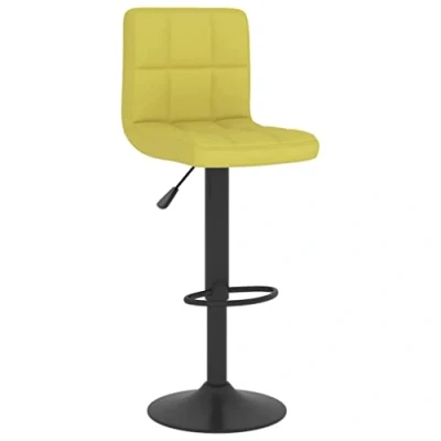 Abbildung von vidaXL Barhocker Drehbar Höhenverstellbar Küchenhocker Barstuhl Tresenhocker Thekenhocker Tresenstuhl Bistrohocker Bar Stuhl Hocker Grün Stoff