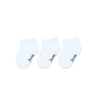 Abbildung von Sterntaler Unisex Kinder Sneaker Socken Baby Söckchen 3er Pack, Weiß, 30