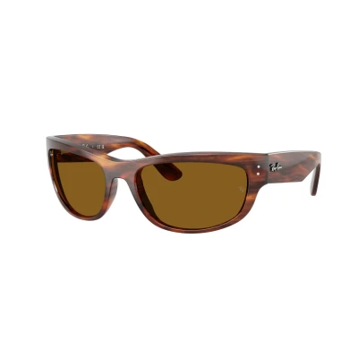 Abbildung von Ray Ban Balorama XL Unisex Sonnenbrille, Größe: 63, Havana