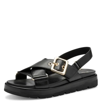 Abbildung von Marco Tozzi Plateausandalette, Damen, Größe: 40, Black Schuhe