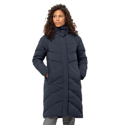 Abbildung von Jack Wolfskin Damen MARIENPLATZ Coat W Daunenmantel, Night Blue, S