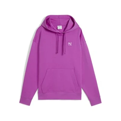 Abbildung von Puma ESS ELEVATED Bequemer Hoodie Damen Mit Plain Wild Berry Größe: 3XL