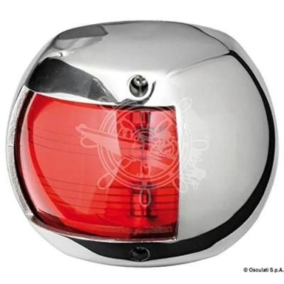 Abbildung von OSCULATI Navigationsleuchte Compact 12 AISI 316 / rot 112,5
