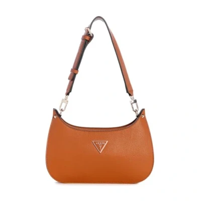 Abbildung von Guess Meridian MINI MONO Manico BG877872 Handtasche Cognac, Damen, Größe: One Size, Cognac