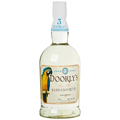 Abbildung von Doorly&#039;s Barbados Rum 3 Jahre gereift in Eichenholzfässern 700 ml 47% Vol. Weißer Reiner &amp; fast cremiger Charakter Mehrfach ausgezeichnet als Producer of the year
