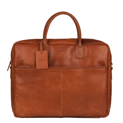 Abbildung von Burkely Aktentasche, Größe: One Size, Cognac