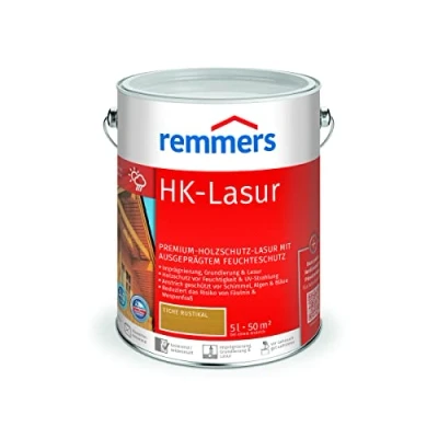 Abbildung von Remmers Holzschutzlasur HK Lasur 3in1 ebenholz 5 Liter für aussen