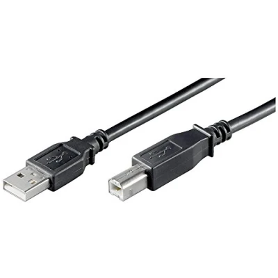 Abbildung von Goobay USB Kabel 68901 2.0 3m A/B Stecker schwarz