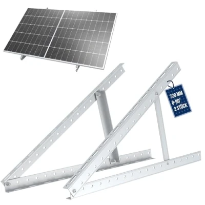 Abbildung von NuaSol NuaFix Panel Aufständerung Flachdach Solarmodul Halterung, (Set, 720 mm)