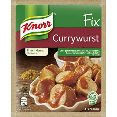 Abbildung von Knorr Fix Würzbasis Currywurst, 36 g 2 Portionen
