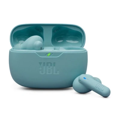 Abbildung von JBL Wave Beam 2, Kabellose Bluetooth In Ear Kopfhörer mit Noise Cancelling, 40 h Wiedergabezeit, Pure Bass Sound, Smart Ambient Technologie und Multipoint Verbindung, Blau