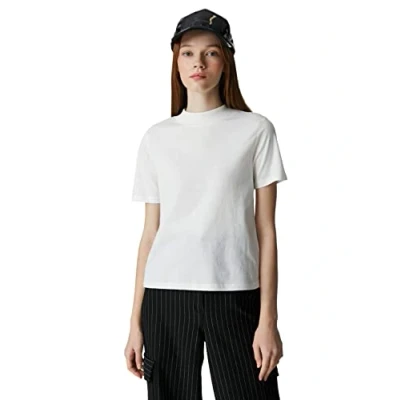 Abbildung von Koton Women Short Sleeve Regular Fit Crew Neck Basic T Shirt