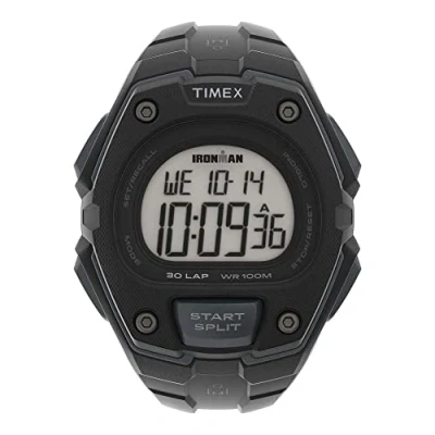 Abbildung von Timex Herren Digital Quarz Uhr mit Kunststoff Armband TW5M46100