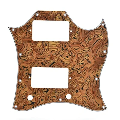 Abbildung von KAISH Tiger Stripe Standard SG Full Face Guitar Pickguard für USA Special