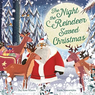 Abbildung von the Night reindeer Saved Christmas: Discover how Santa met his in this festive, feminist picture book