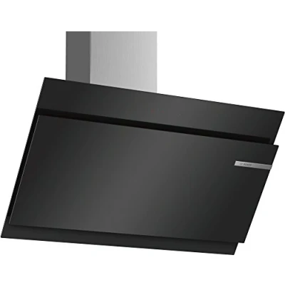Abbildung von Bosch DWK97JM60 Serie 6 Schrägesse, 90cm breit, Um &amp; Abluft, Made in Germany, EcoSilence Drive leiser und effizienter Motor, LED Beleuchtung gleichmäßige Ausleuchtung,DirectSelect intuitive Bedienung