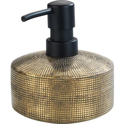 Abbildung von WENKO Seifenspender Rivara, (1 tlg), Gold, handbemalt, 400 ml