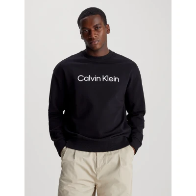 Abbildung von Calvin Klein HERO LOGO Comfort Sweatshirt, Herren, Größe: XXL, Black