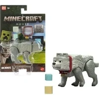 Abbildung von Minecraft Movie Wolf Actionfigur und Zubehör, Spielfigur