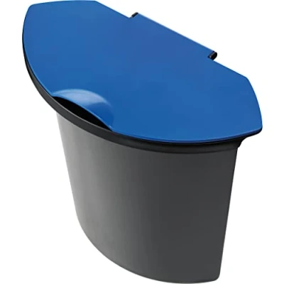Abbildung von helit H6106593 Abfalleinsatz „the collector“ 6L, schwarz / blau