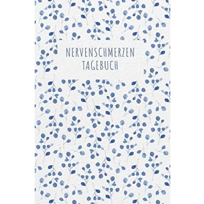 Abbildung von Nerven Schmerztagebuch: Tagebuch, Schmerzprotokoll für akute chronische Schmerzen zum ausfüllen, ankreuzen. Buch zur Dokumentation Besuche beim ... bei Beschwerden