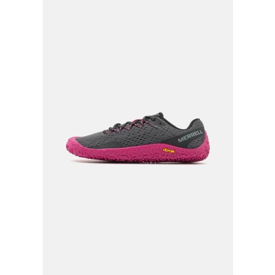 Abbildung von Merrell Vapor Glove 6 Laufschuh Natural running, Damen, Größe: 37, Grey/pink Schuhe