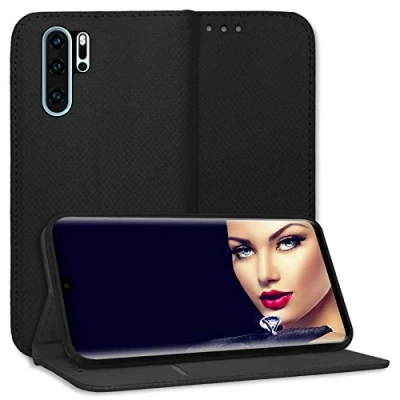 Abbildung von mtb more energy® Schutz Tasche Bookstyle für Huawei P30 Pro, P30Pro New Edition (6.47&#039;&#039;) schwarz Kunstleder Klapp Cover Hülle Wallet Case