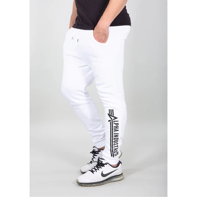 Abbildung von Alpha Industries Jogger Jogginghose, Herren, Größe: 4XL, White