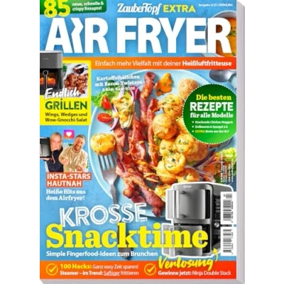 Abbildung von AIR FRYER by Zaubertopf 02/2025 Einfach lecker kochen mit der Heißluftfritteuse