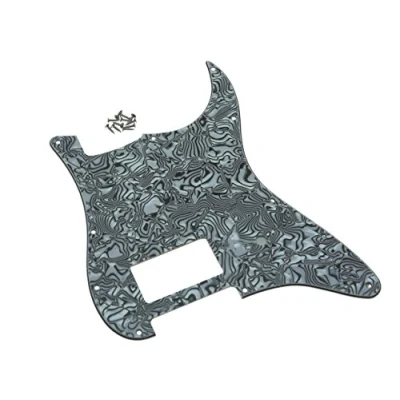 Abbildung von Kaish 11 Loch Gitarren Schlagbrett für Fender Delonge, in verschiedenen Farben Black White Shell