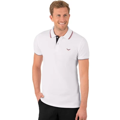 Abbildung von TRIGEMA Poloshirt Slim Fit Polohemd (1 tlg)