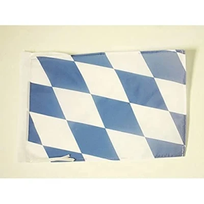 Abbildung von AZ FLAG Flagge Bayern 45x30 cm Mit Kordel Fahne 30 x 45 Flaggen