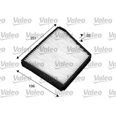 Abbildung von VALEO CLIMFILTER COMFORT 698860 Innenraumfilter Partikelfilter 238 198 30 DAEWOO: Nubira Kombi