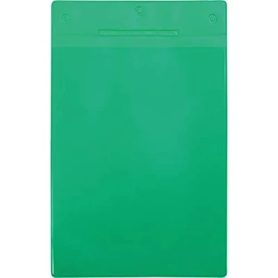 Abbildung von Tarifold Pro Kennzeichnungshülle A5 grün magnetisch PVC VE=10 Stück