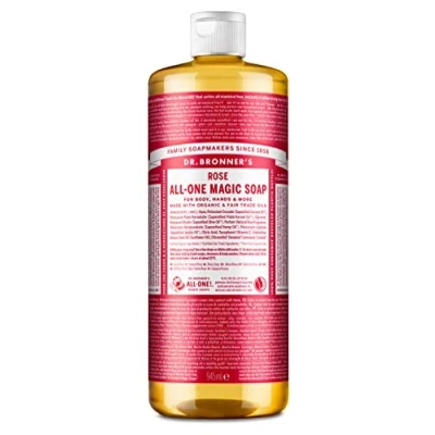 Abbildung von Dr. Bronner&#039;s Gel Rose 18 in 1 Pure Castile Soap