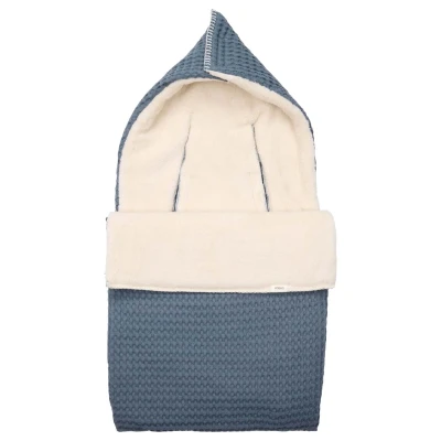 Abbildung von Koeka Fußsack 0+ 3/5 Punkte Plüsch Oslo bluestone