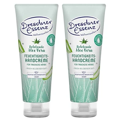 Abbildung von 2er Pack Dresdner Essenz Handcreme Belebende Aloe Vera 2 x 75 ml Hautcreme Handpflege
