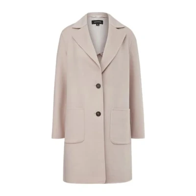 Abbildung von comma Loose FIT Kurzmantel, Damen, Größe: 38, Helles beige