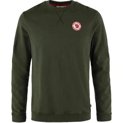 Abbildung von Fjallraven 87163 662 1960 Logo Badge Sweater M Sweatshirt Herren Deep Forest Größe XXL