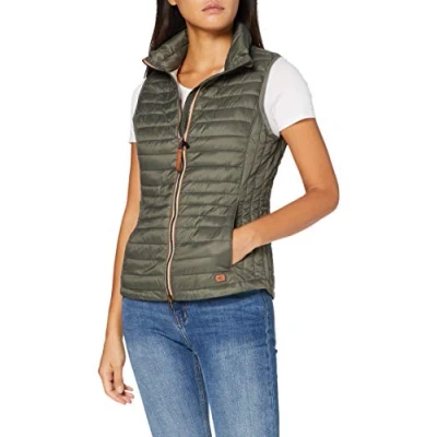 Abbildung von camel active Weste, Damen, Größe: 38, Khaki