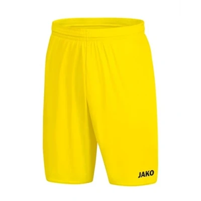 Abbildung von JAKO Manchester 2.0 kurze Sporthose, Herren, Größe: 52/54, Gelbschwarz