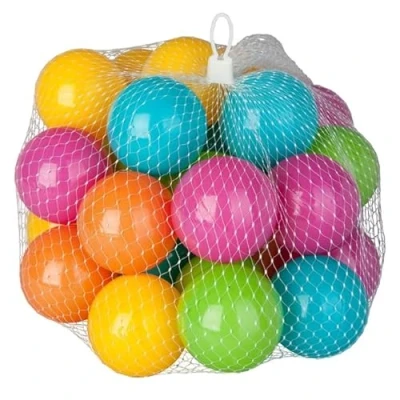 Abbildung von Besttoy 30 Spielbälle, neonfarben